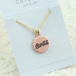 CLEARANCE ** PRICE FIRM  - ** BRAND NEW ** DARLING COCA COLA PINK NECKLACE